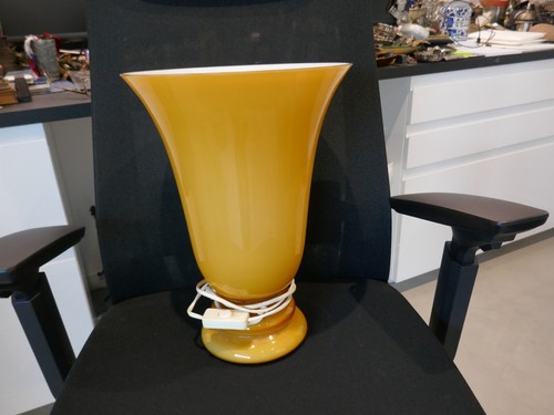 Vase style art déco verre - vase,
