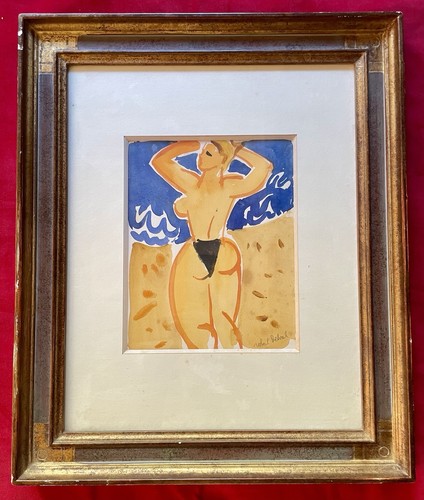 Original signed nude - signed,