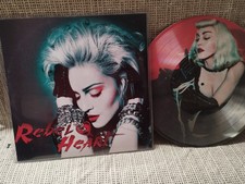 Madonna 12 " LP Picture Disc Rebel  Heart  Rare LTD NM 