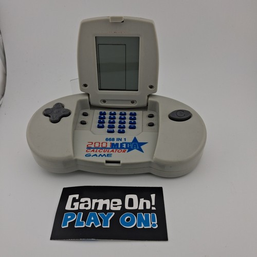 Vintage 2001 mega calculator - vintage,