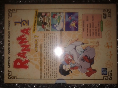 Coffret dvd ranma vo non - coffret,