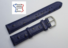 Bracelet montre 18mm bleu - montre, ,18mm;bleu