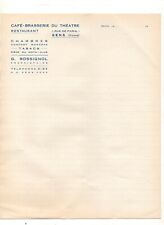 Facture vierge Café -