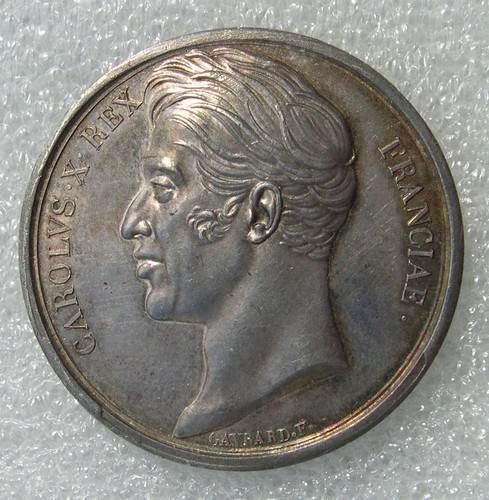Medaille argent charles - medaille, x