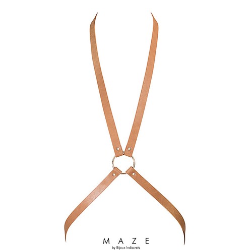 Harnais marron maze - 8,