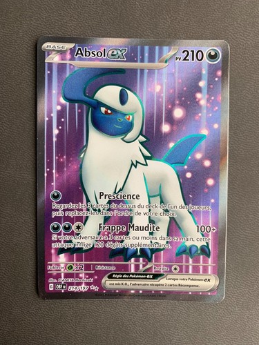 Carte pokémon absol ex - carte,
