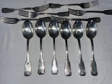 Métal Argenté Couvert, 84g -