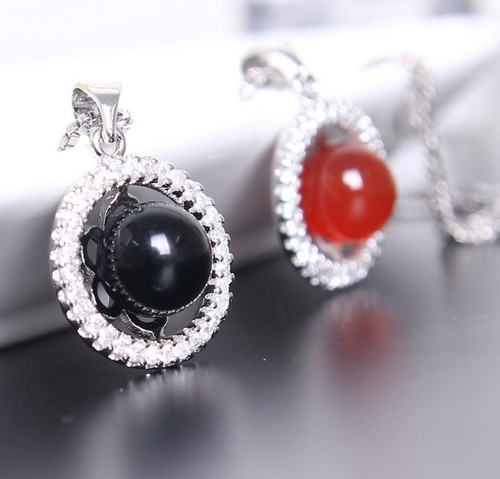 Sterling silver cubci zirconia - silver,