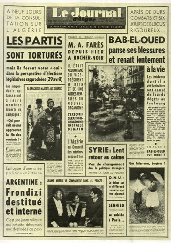Guerre algérie photo - d'algérie,