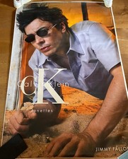 Affiche publicitaire Lunettes Calvin Klein Jimmy Fallon