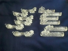 12 PORTE COUTEAUX VERRE