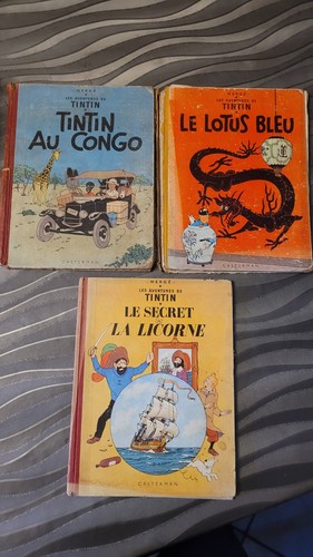 Anciennes tintin annee - bd,