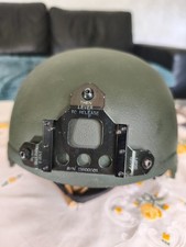 Casque US Seal IBH avec support pour vision nocturne, ABS vert