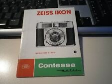 zeiss ikon  mode emploi