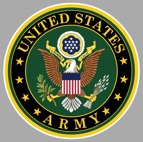 Sticker armee terre usa - de,