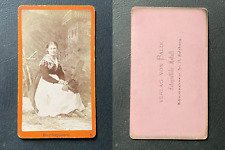 Baldi, Salzburg, Berchtesgadnerin, Jeune fille en costume bavarois de Berchtesga