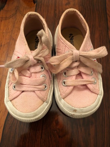 Superga girls pink sneakers - girls,