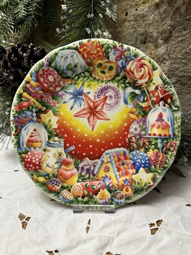 Gien assiette décorative de - gien, :