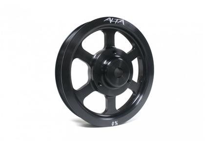Alta lightened crank - lightened, pulley