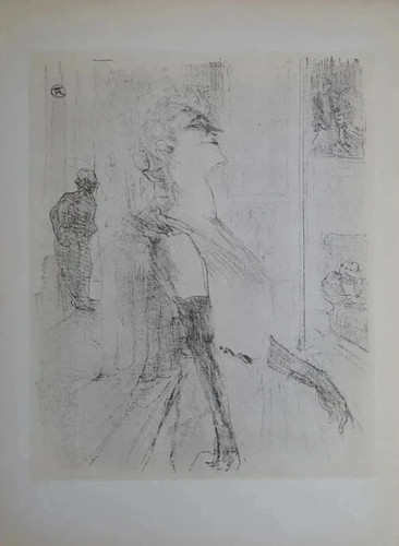 Toulouse lautrec chanteuse - toulouse,