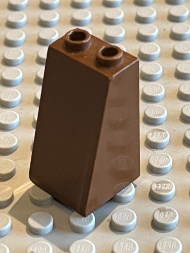 Rare lego brown oldbrown - rare, slope