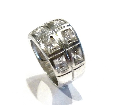 Bijou argent 925 bague anneau
