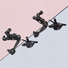 Dérailleur Arrière de Vélo Longue Cage Route 10 42/46/50 T Levier de Manette