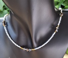 Collier perles de  rocailles