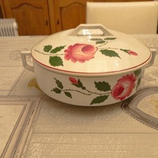 soupière en porcelaine décor