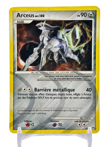 Arceus ar9 holo rare platine - arceus,