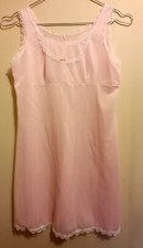 Déshabillé nuisette rose