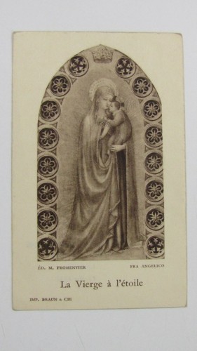 Image pieuse holy - image, vierge