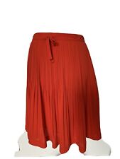 Jupe courte plissee rouge Marque Comptoir Des Cotonniers