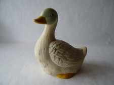 OIE EN PLATRE - Hauteur 18 cm