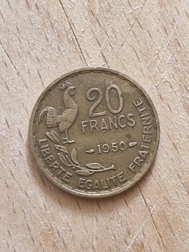 Pièce francs - 20,