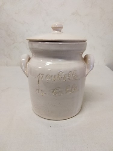 Ancienne petite poubelle - petite,