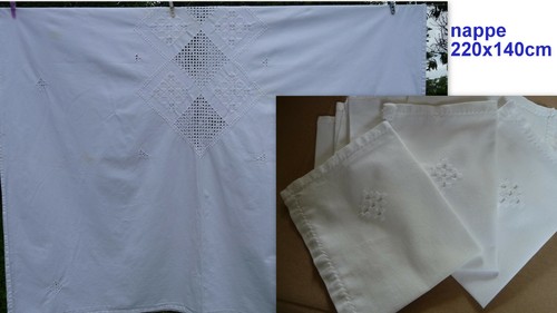 Grande nappe blanc 220x140 - grande,