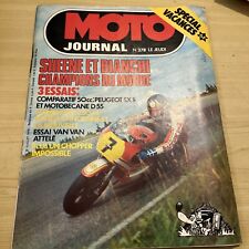 MOTO JOURNAL  278 HONDA XL 250 Motobécane D55 PEUGEOT SX 5 SUZUKI Van Van 1976