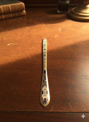 Coupe papier ancien laiton - en,