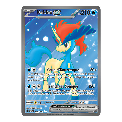 Keldeo 159 086 - ex, 159/086