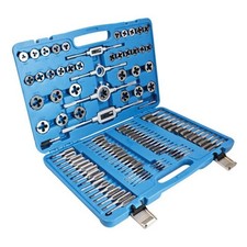 COFFRET 110 PIECES TARAUDS ET FILIERES DE 2 à 18 mm