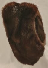 Toque En Vison Avec Centre Velours