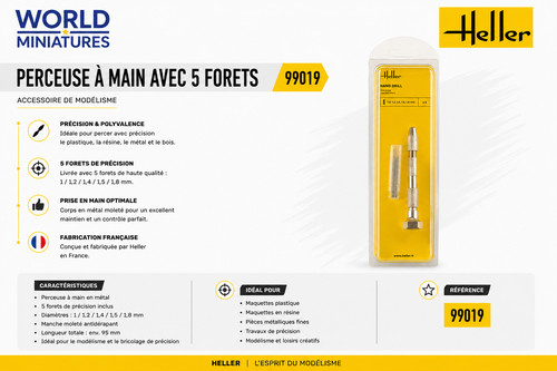 Heller 99019 perceuse main - à,