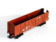 RMA HO WAGON TOMBEREAU A BESTIAUX BETAILLERE TRANSPORT BETAIL HOMME CHEVAUX NORD