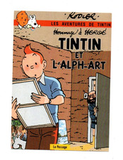 Carte postale TINTIN ET