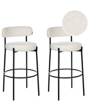 Lot de 2 Tabourets de Bar