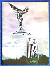 ROLLS ROYCE CATALOGUE LUXE : GAMME 1969 - SILVER SHADOW / WRAITH / CORNICHE - BE