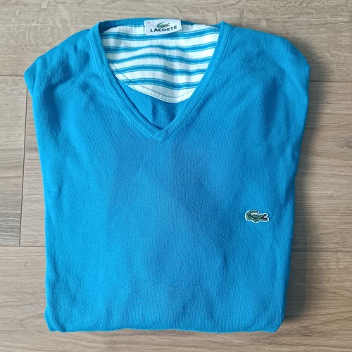 Sweat lacoste col - lacoste, v