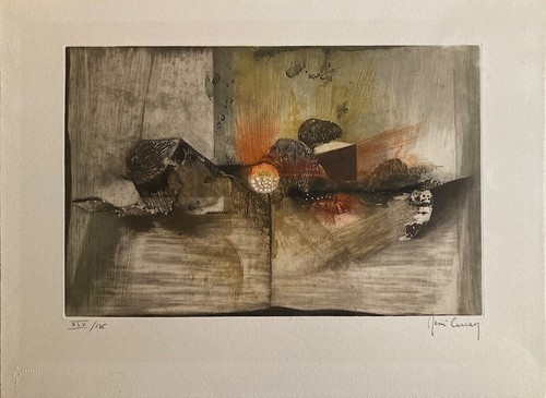 René carcan gravure originale - rené,