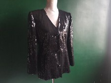 Blazer Veste noire à sequins 38/40